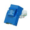 Monoprice Datacom Jack, Cat6, Tooless, Blue 1040