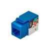 Monoprice Datacom Jack, Cat6, Punch Down, Blue 5379