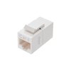 Monoprice Datacom Jack, Cat6, Coupler, White 7303