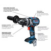 Bosch Cordless Drill, 1/2", 18.0V, 2,100 RPM GSR18V-975CB25