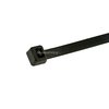 Monoprice Cable Tie 8" 40 lb., Black, PK100 5761