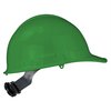 Radians Front Brim Hard Hat, Type 1, Class E, Ratchet (4-Point), Green GHR4-GREEN