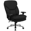 Flash Furniture Black Office Chair, 32 3/4 in W 34" L 48" H, Adjustable Padded, Fabric Seat, Hercules Series GO-2085-GG