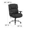 Flash Furniture Office Chair, 34"L48"H, Adjustable Padded, HerculesSeries GO-2149-GG