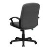 Flash Furniture Contemporary Chair, Fabric, 17-1/4" to 21-1/4" Height, Fixed Arms, Gray GO-ST-6-GY-GG