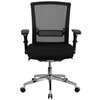 Flash Furniture Desk Chair, Fabric, 21 1/2- Height, Adjustable Arms with Inward/Outward Pivot Pads GO-WY-85-8-GG