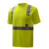 Gss Safety Moisture Wicking Shrt Slv Safety T-Shirt 5001-TALL 3XL