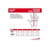 Milwaukee Tool 12 Pair High Visibility Cut Level 2 Polyurethane Dipped Gloves- L 48-73-8922B