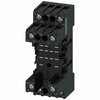 Siemens Relay Socket, PlugIn, Screw Clamp, Black LZS:PT78720