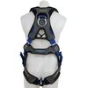 Werner Harness, Tongue Buckle Leg, Black/Blue, XL H012004