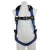 Werner Harness, Tongue Buckle Leg, Black/Blue, XL H012004