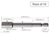 Vessel Power Bit 1/4" Hex B, A/F6.35x75 C, PK10 HBAF63575