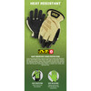 Mechanix Wear MIG Welding Gloves, Goatskin Palm, M, PR HRL-05-009