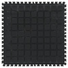 M A Matting Hog Heaven III Comfort Modular Tiles 18", Black 18" x 18", Center 447101100