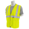 Erb Safety Vest, Flame Resistant, Mesh, Lime 2X 61960