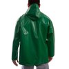 Tingley Safetyflex Flame Resistant Rain Jacket, Green, 2XL J41108