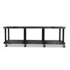 Spc Industrial Modular-Kart, Recycled HDPE, 2 Shelves, 1200 lb K9624B