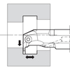 Kyocera Internal Grooving Toolholder, KGDIR 10B3 KGDIR10B3