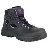 Hoss Boot Co Womens Lacy Black Composite Toe Hiker,  70120