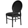 Flash Furniture Tufted Black Dining Chair LE-B-B-T-MON-GG