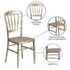 Flash Furniture Napoleon Chair, 18"L36-1/4"H, HerculesSeries LE-L-MON-GD-GG