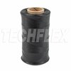 Techflex Poly, Lacing Tape, Size 5 Fin B Black LT2-S5-FB-BK