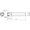 Kyocera MEW 18S16102T Standard Length Shank MEW18S16102T