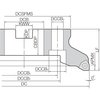 Kyocera MFWN 90200R12TM Metric Bore Diameter MFWN90200R12TM