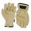 Makita Genuine Leather Cow Driver Gloves, L T-04195