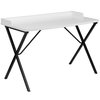 Flash Furniture Computer Desk, 23-5/8" D X 47-1/4" W X 31-1/2" H, White, Laminate NAN-2140-WH-GG