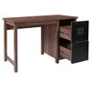 Flash Furniture Computer Desk, 23-1/2" D X 47-1/4" W X 30" H, Crosscut Oak, Particleboard, Table Top: Laminate NAN-JN-21736T-GG