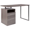 Flash Furniture Computer Desk, 23-1/2" D X 47" W X 30-1/2" H, Light Ash, Metal, Table Top: Laminate NAN-JN-2634-GG