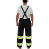 Tingley TwoTone Blk Overalls Type O Waterprf, 3X O24123C