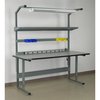 Stackbin Flat Steel Shelf, 12"D 4-6BCS