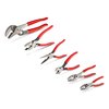 Tekton Pliers Set, 6-Piece (Groove Joint, Slip Joint, Long Nose, Diagonal Cutting, Lineman's) PLR99020