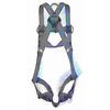 Tractel Versafit Full Body Harness, Polyester, Industrial Fall Arrest, XL Size AC732XL