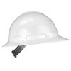 Radians Full Brim Hard Hat, Type 1, Class E, Pinlock (4-Point), White QHP4-WHITE