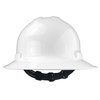 Radians Full Brim Hard Hat, Type 1, Class E, Pinlock (4-Point), White QHP4-WHITE