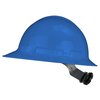 Radians Full Brim Hard Hat, Type 1, Class E, Ratchet (6-Point), Blue QHR6-BLUE