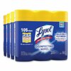 Lysol Disinfecting Wipes, Canister, Lemon and Lime Blossom, White, 3 PK 19200-82159