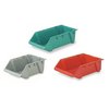Mfg Tray Hang & Stack Storage Bin, Fiberglass reinforced thermoset composite, 11.39 in W, Gray, 24 in L 842208 GY