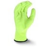 Radians Polyurethane Hi-Vis Coated Gloves, Palm Coverage, Yellow, M, PR RWG22M