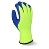 Radians Hi-Vis Cold Protection Cut-Resistant Coated Gloves, Acrylic/Polyester Lining, S RWG27S