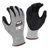 Radians Cut Resistant Coated Gloves, A4 Cut Level, Foam Nitrile, M, 1 PR RWG555M