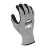 Radians Cut Resistant Coated Gloves, A4 Cut Level, Foam Nitrile, M, 1 PR RWG555M