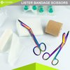 Cynamed Lister Bandage Scissors, 7.25", Titanium CYZR-0046