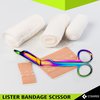 Cynamed Lister Bandage Scissors, 7.25", Titanium CYZR-0046