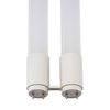 Satco 13W T8 LED Light Bulb - Medium Bi Pin Base - Frost Finish S18453