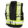 Tough Duck Surveyor Safety Vest, S31311-BLACK-S S31311