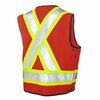 Tough Duck Surveyor Safety Vest, S31311-RED-S S31311